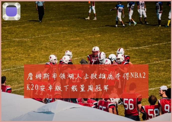 詹姆斯率领湖人击败雄鹿夺得NBA2K20安卓版下载量周冠军